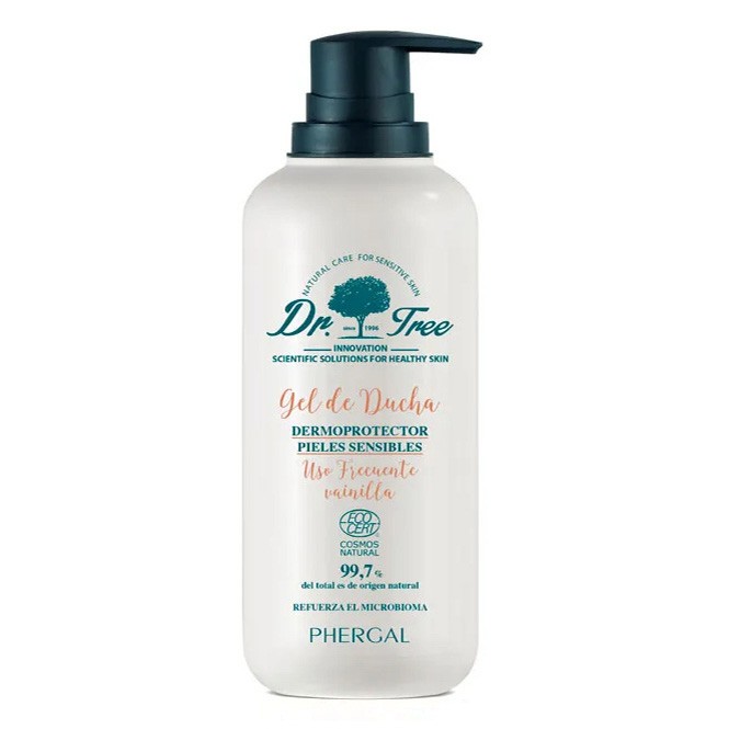 Dr. Tree eco gel de ducha uso frecuente 500ml Imagen de Dr. Tree eco gel de ducha uso frecuente 500ml