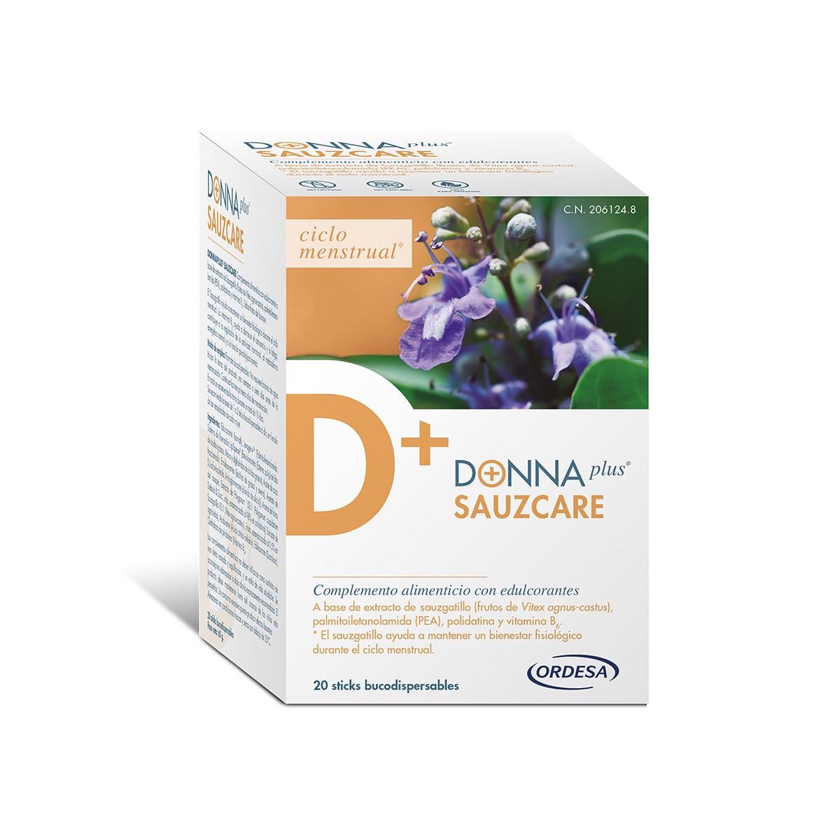 Donna plus sauzcare 20 sticks Imagen de Donna plus sauzcare 20 sticks