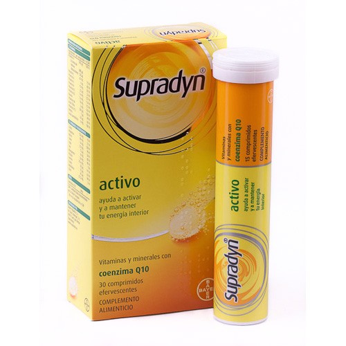 SUPRADYN ACTIVO 30 COMP. EFERVESCENTES Imagen de SUPRADYN ACTIVO 30 COMP. EFERVESCENTES