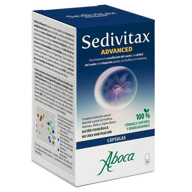 Aboca Sedivitax advanced sueño 30 cápsulas Imagen de Aboca Sedivitax advanced sueño 30 cápsulas