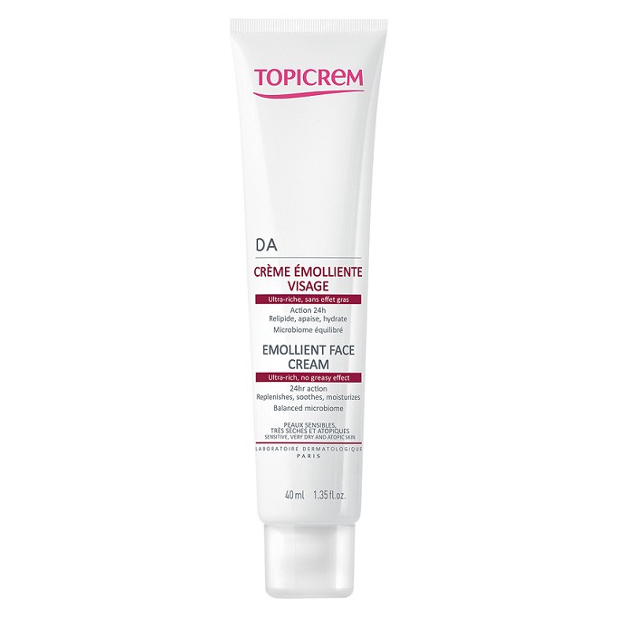 Topicrem da crema facial emoliente 40ml Imagen de Topicrem da crema facial emoliente 40ml