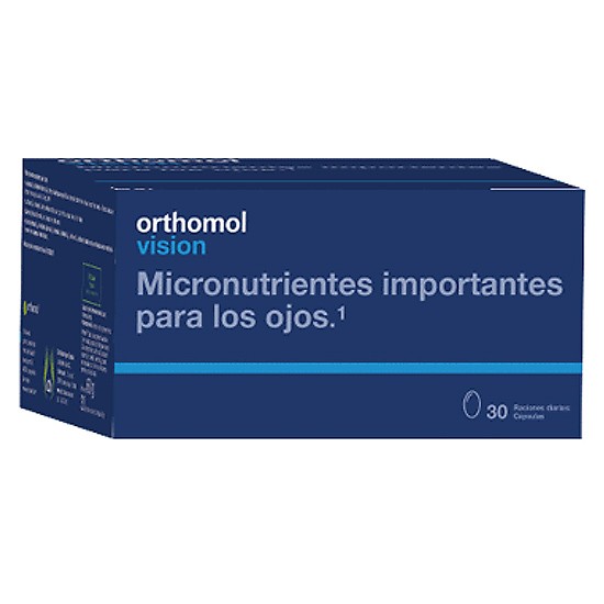 Orthomol vision 30 capsulas Imagen de Orthomol vision 30 capsulas