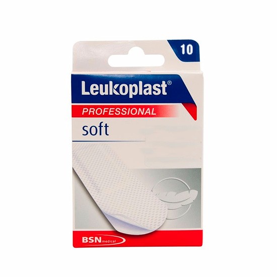 Leukoplast pro soft 6 cm x 10 cm 10 tiras Imagen de Leukoplast pro soft 6 cm x 10 cm 10 tiras