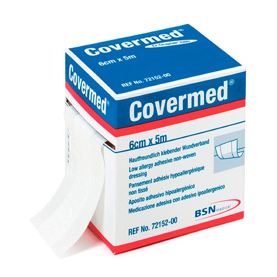 COVERMED TIRA ADH PROTECTORA 5M X 6CM Imagen de COVERMED TIRA ADH PROTECTORA 5M X 6CM