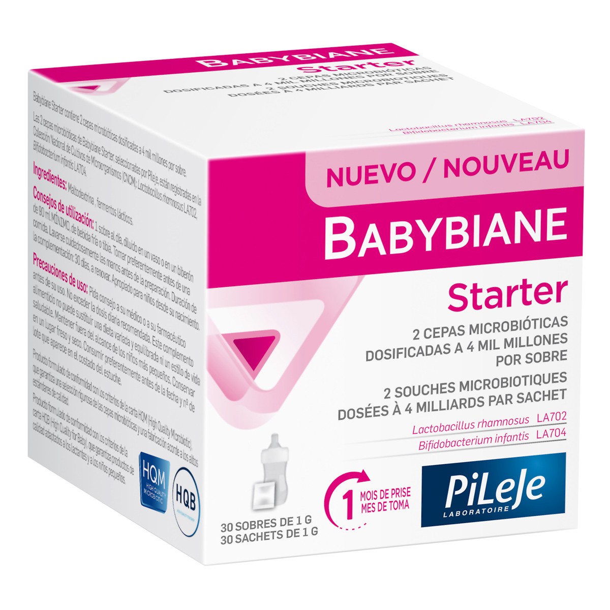 Pileje babybiane starter 30 sobres Imagen de Pileje babybiane starter 30 sobres