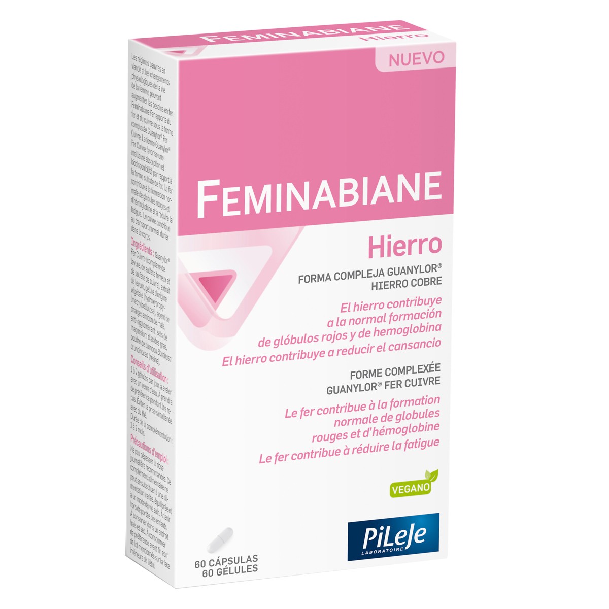 Imagen de Pileje feminabiane hierro 60 cápsulas