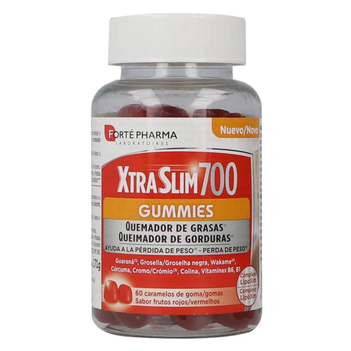 Forté pharma xtraslim 700 gummies 60 caramelos Imagen de Forté pharma xtraslim 700 gummies 60 caramelos
