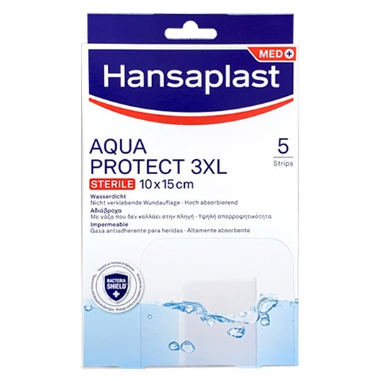 Hansaplast Aqua Protect apósito talla 3XL 5u Imagen de Hansaplast Aqua Protect apósito talla 3XL 5u