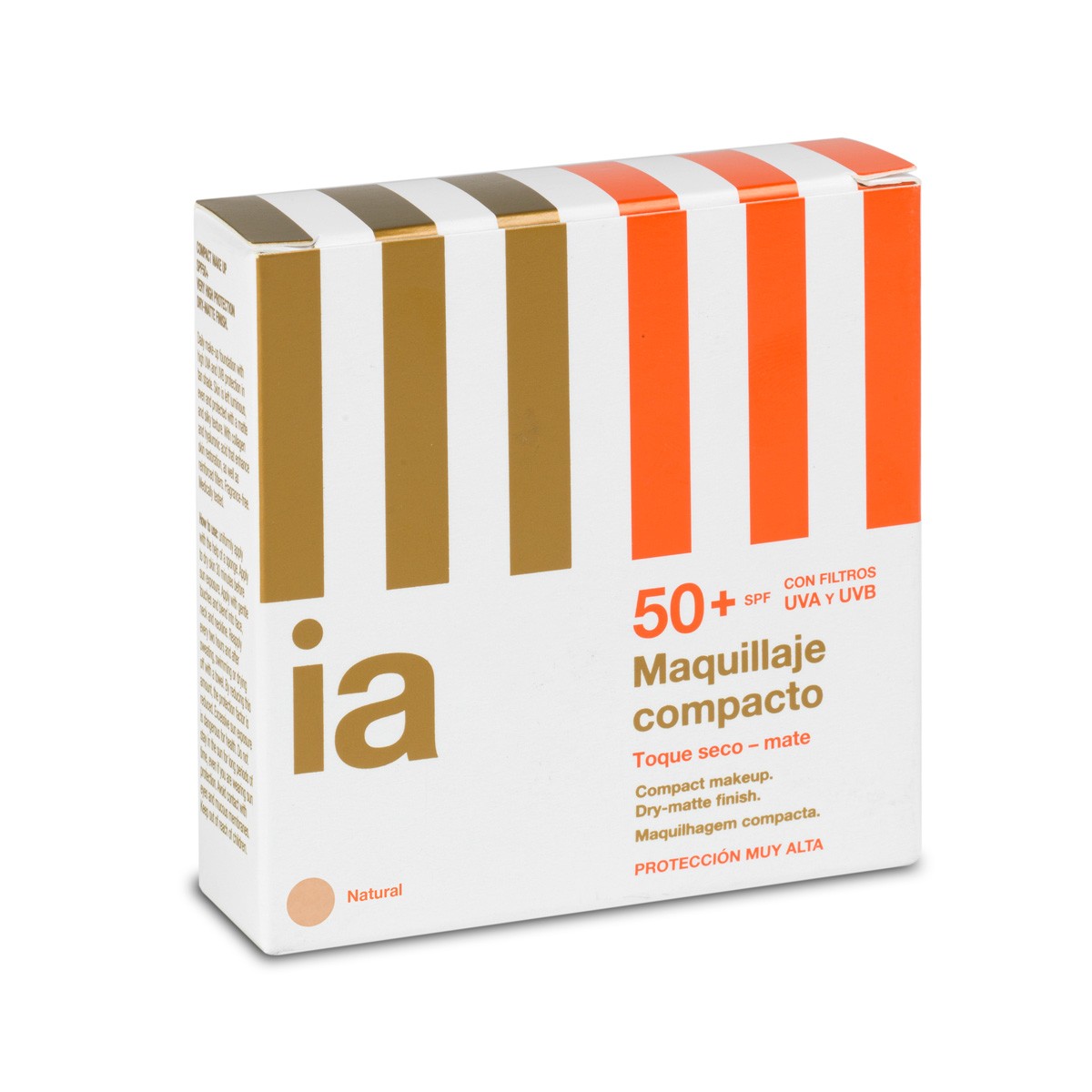 Interapothek maquillaje con protección solar spf50+ tono natural Imagen de Interapothek maquillaje con protección solar spf50+ tono natural