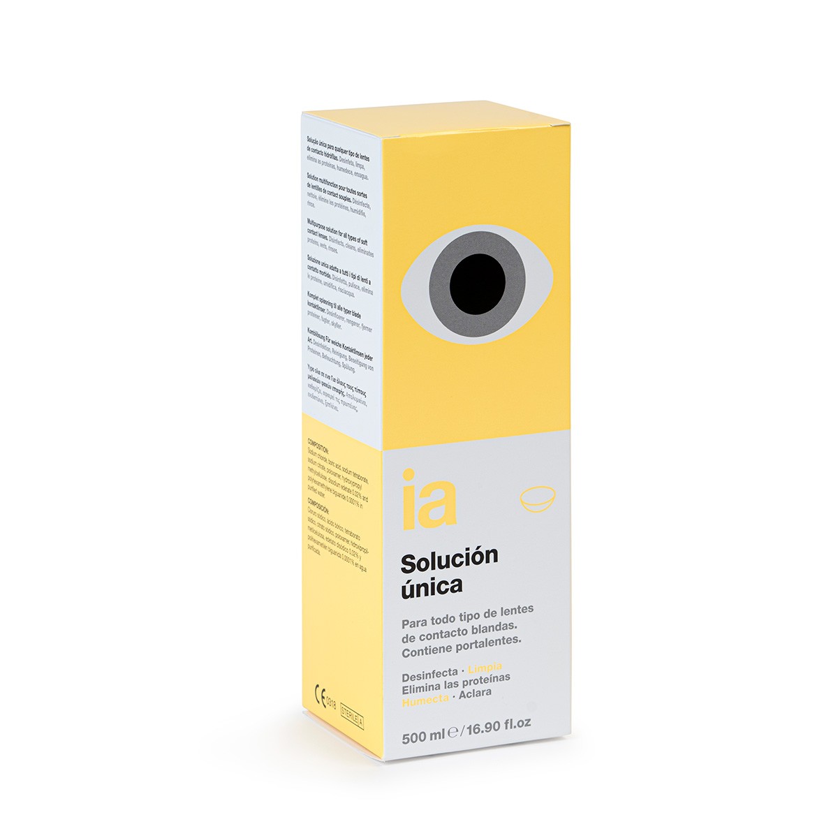 Interapothek solución única 500ml Imagen de Interapothek solución única 500ml