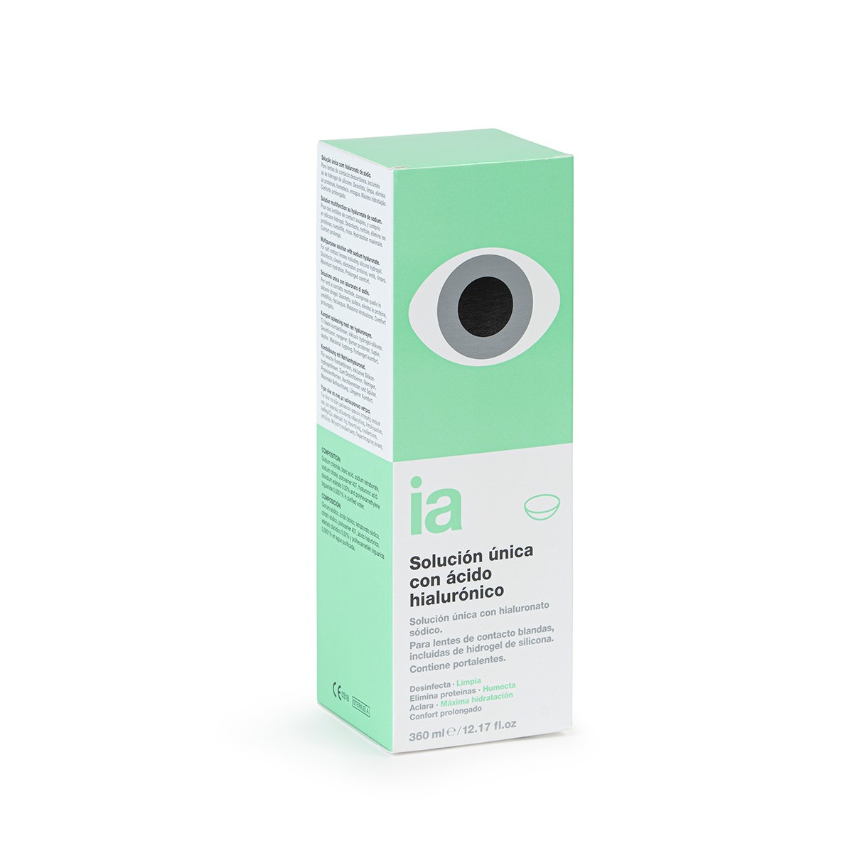 Interapothek solución única con ácido hialurónico 100ml Imagen de Interapothek solución única con ácido hialurónico 100ml