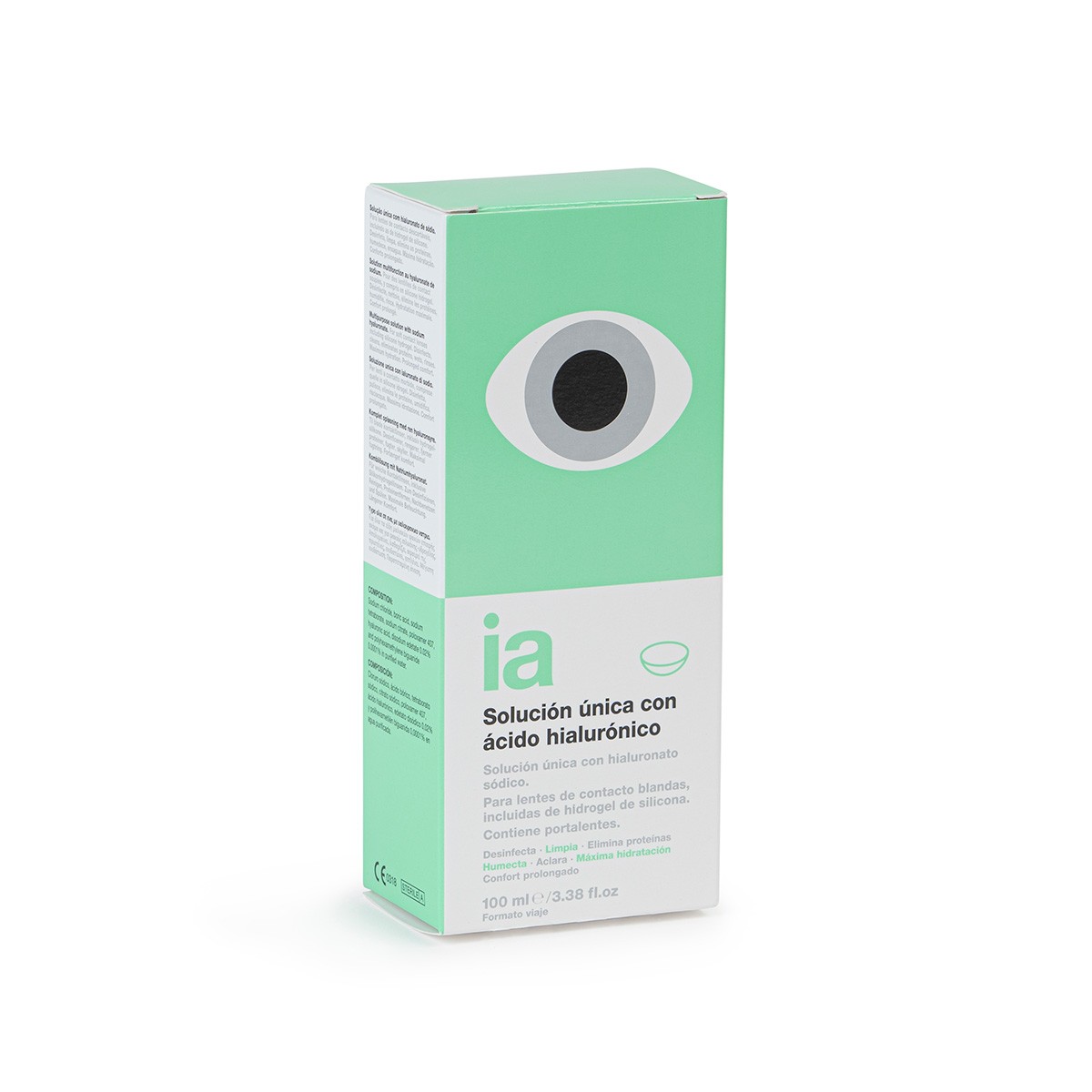 Interapothek solución única con Ácido hialurónico 360ml Imagen de Interapothek solución única con Ácido hialurónico 360ml