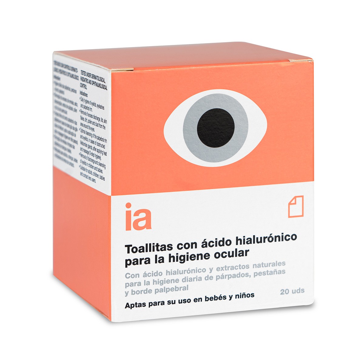 Interapothek toallitas oftálmicas 20uds Imagen de Interapothek toallitas oftálmicas 20uds