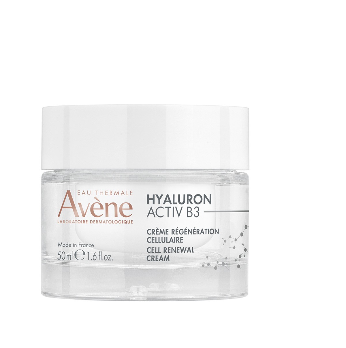 Avene hyaluron active B3 crema regeneradora día. Imagen de Avene hyaluron active B3 crema regeneradora día.