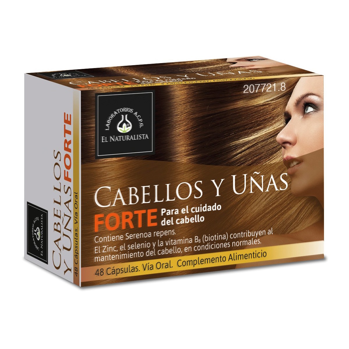 El Naturalista cabellos y uñas forte 48 cápsulas Imagen de El Naturalista cabellos y uñas forte 48 cápsulas