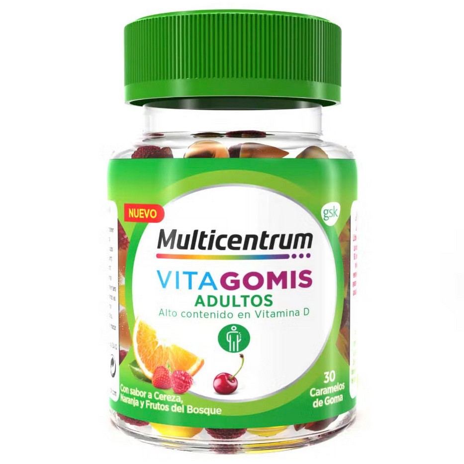 Multicentrum vitagomis energía 30 caramelos Imagen de Multicentrum vitagomis energía 30 caramelos