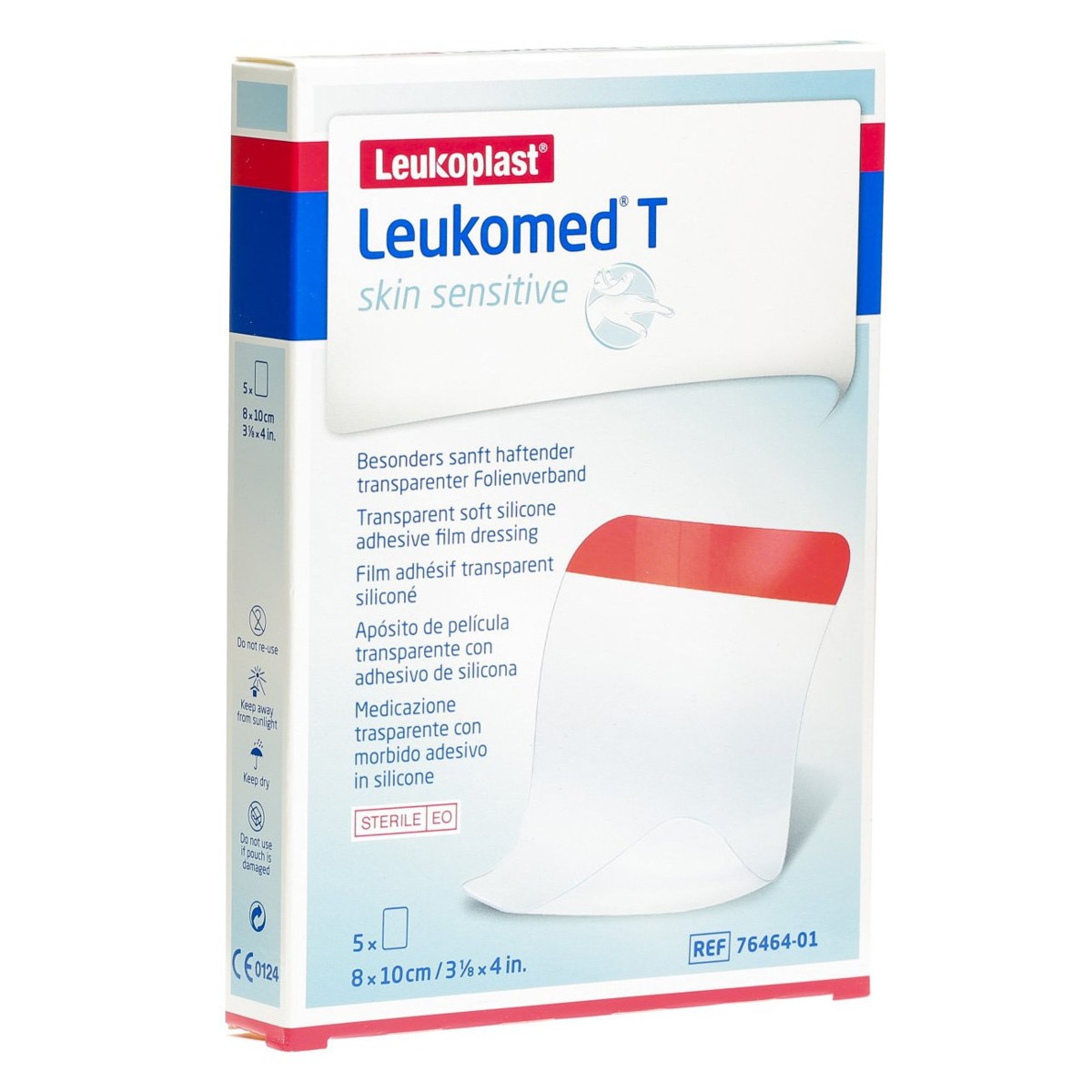 Leukoplast Leukomed Skin Sensitive apósitos adhesivos 8 x10 cm 5u Imagen de Leukoplast Leukomed Skin Sensitive apósitos adhesivos 8 x10 cm 5u