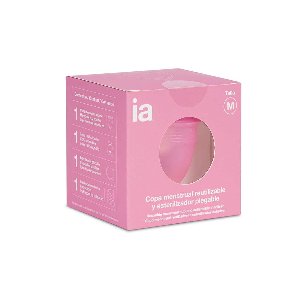 Interapothek copa menstrual talla M Imagen de Interapothek copa menstrual talla M
