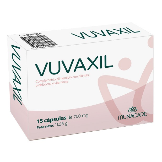 Munacare Vuvaxil 15 cápsulas
Imagen de Munacare Vuvaxil 15 cápsulas
