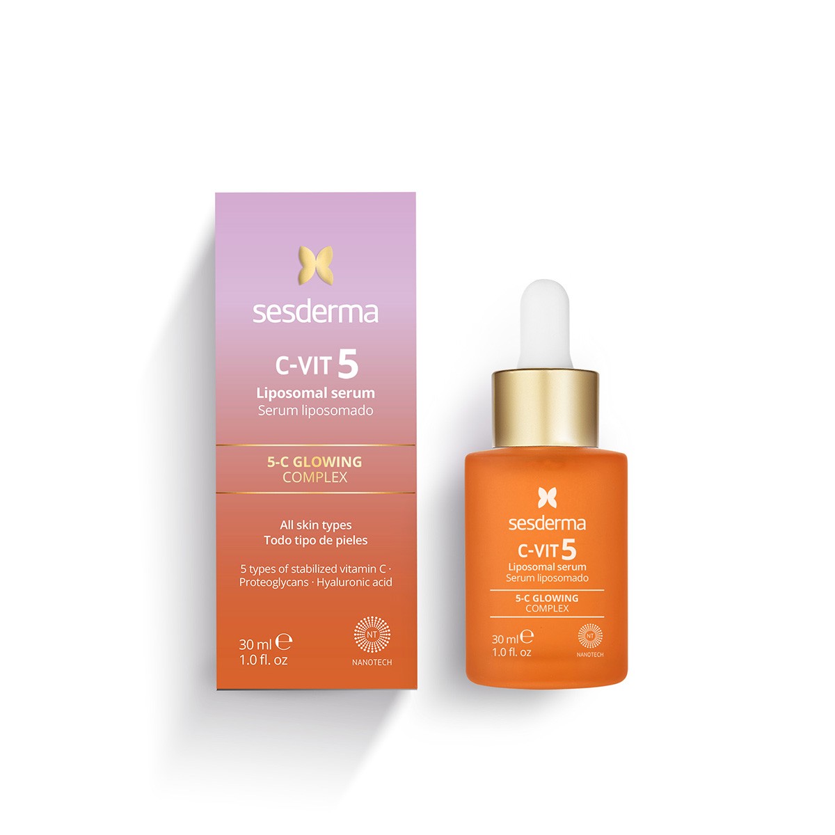 Sesderma C-vit 5 vitamin serum 30ml Imagen de Sesderma C-vit 5 vitamin serum 30ml