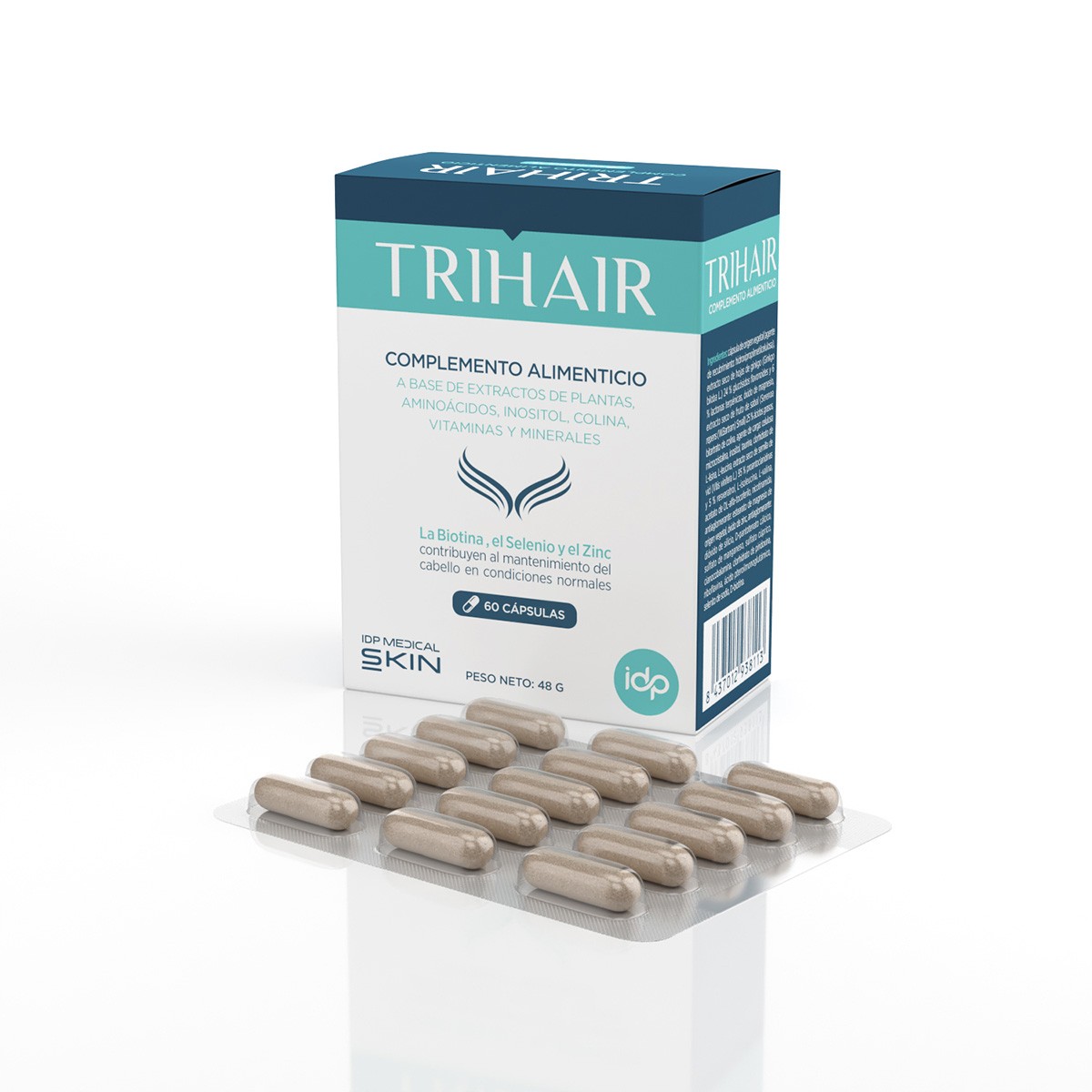 MS trihair 60 capsulas Imagen de MS trihair 60 capsulas