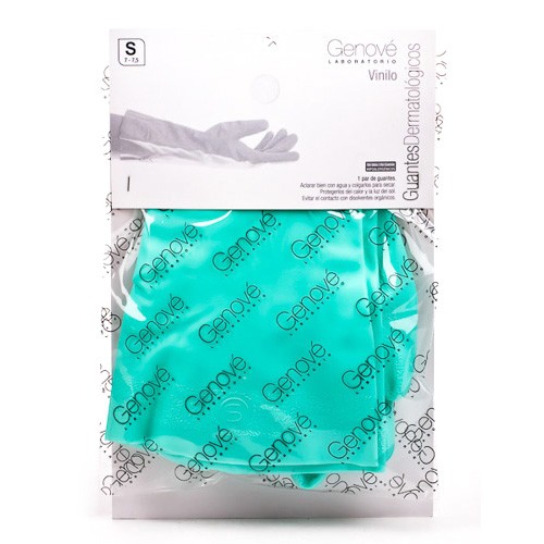 GUANTES GENOCURE DERMAT VINILO PEQ 2 UDS Imagen de GUANTES GENOCURE DERMAT VINILO PEQ 2 UDS