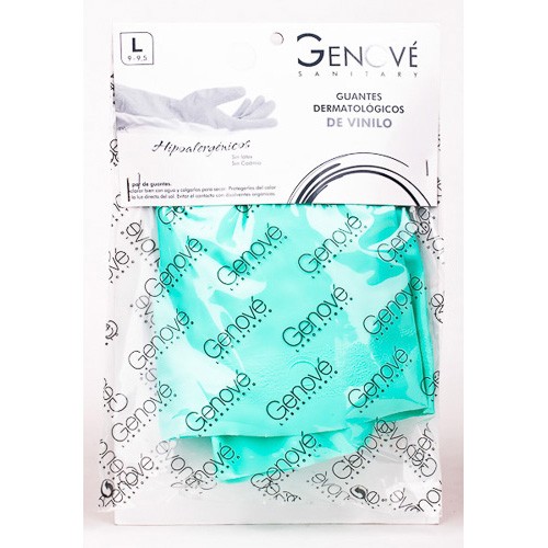 GUANTES GENOCURE DERMAT VINILO GDE 2 UDS Imagen de GUANTES GENOCURE DERMAT VINILO GDE 2 UDS