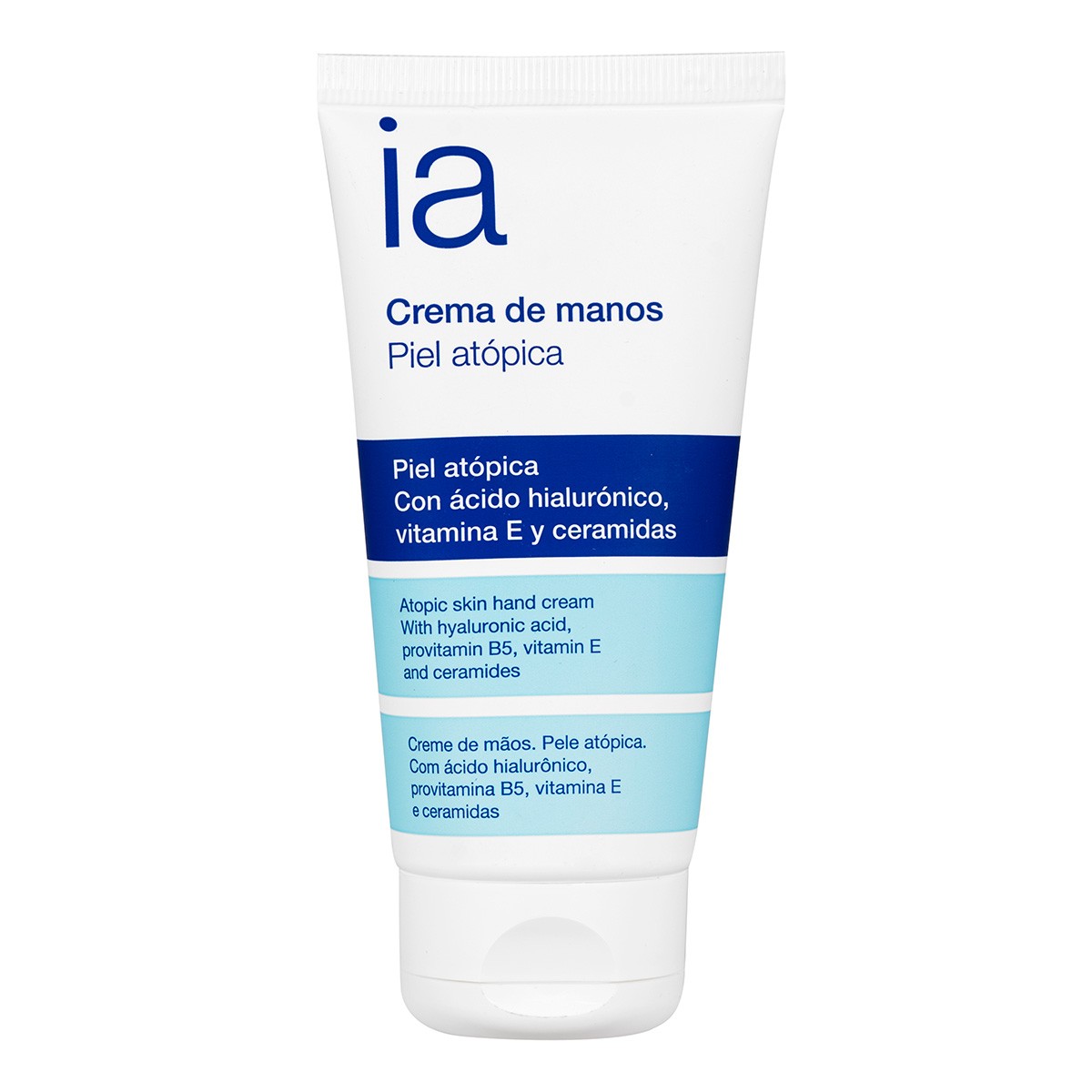 Interapothek crema de manos piel atópica 50ml Imagen de Interapothek crema de manos piel atópica 50ml