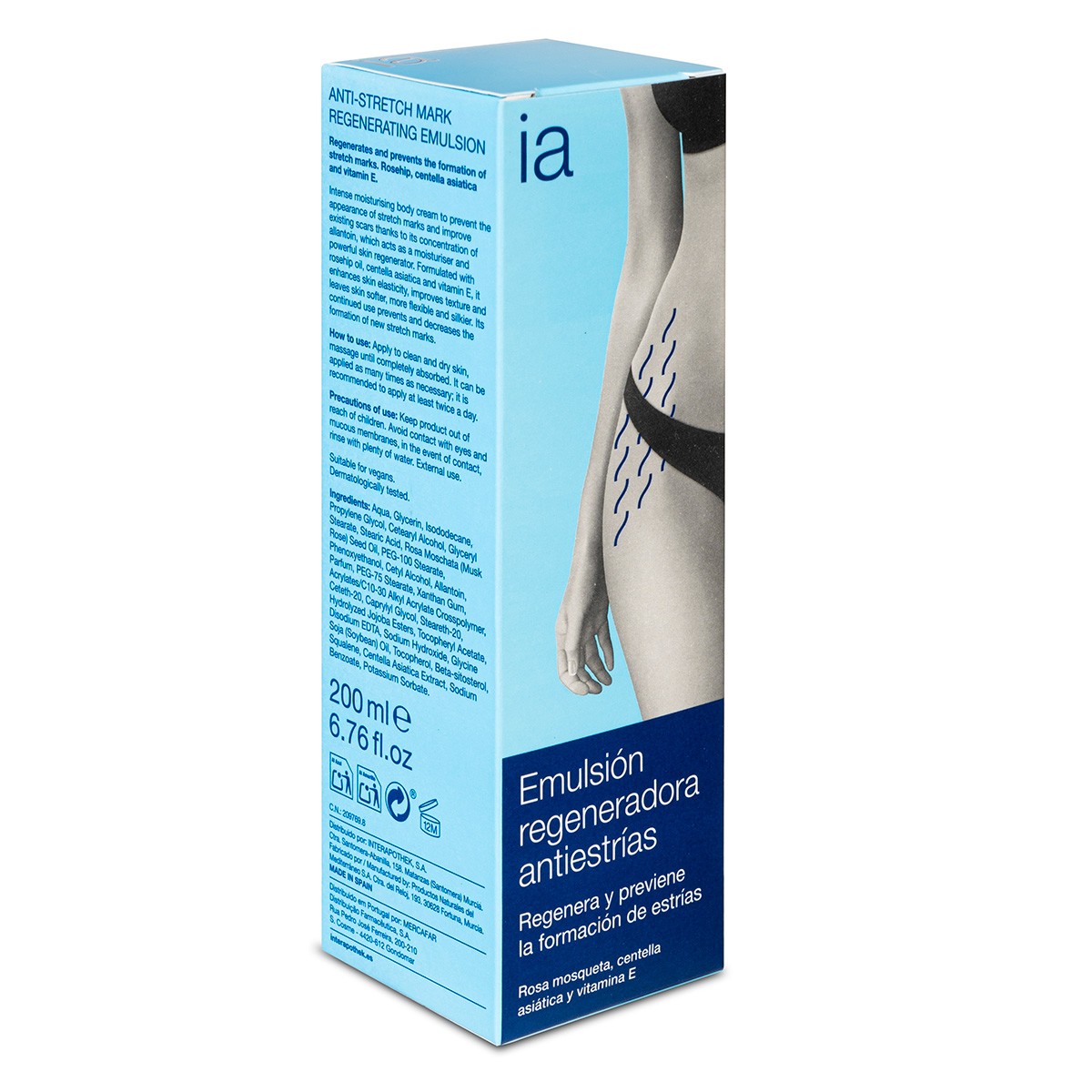 Imagen de Interapothek emulsión regeneradora antiestrías 200ml