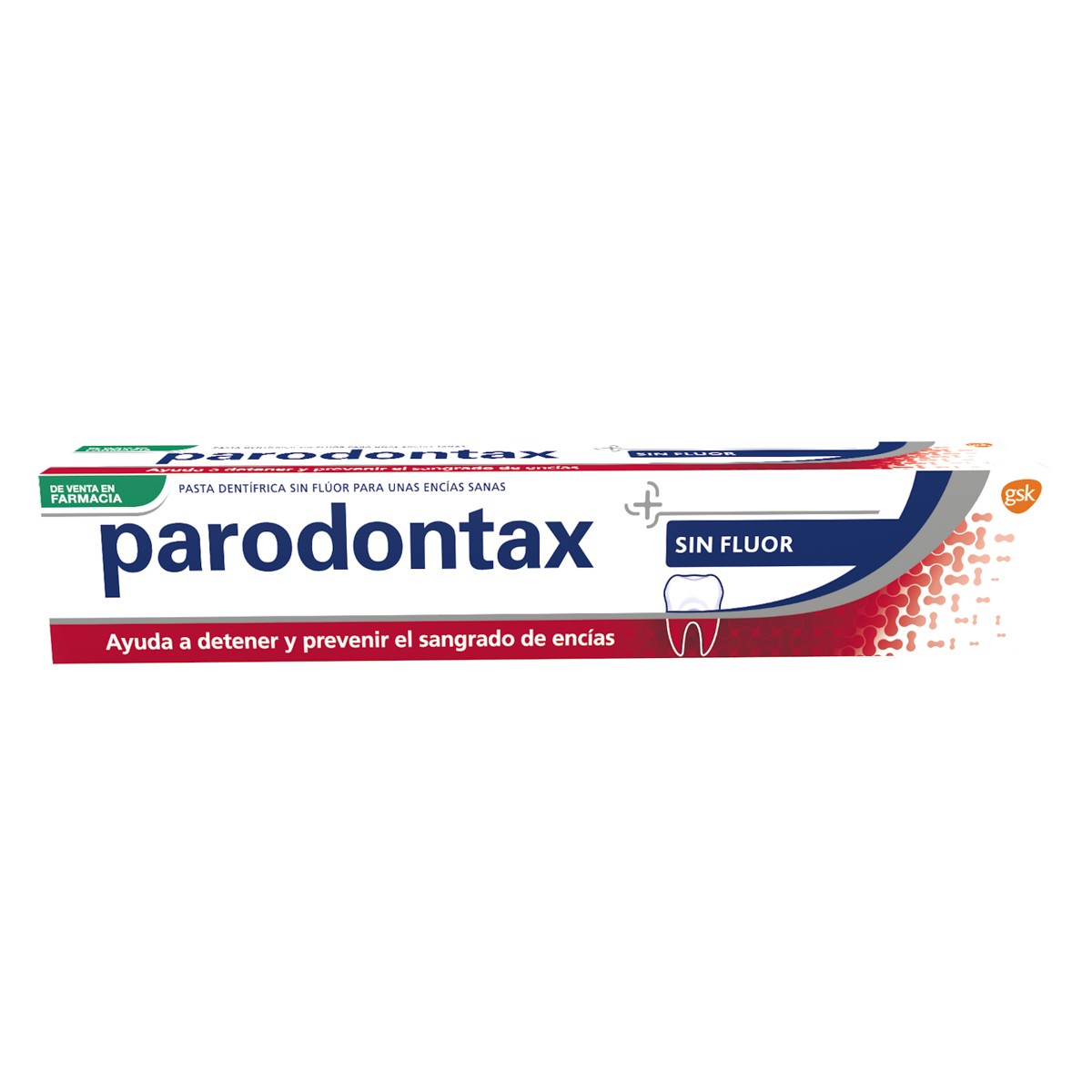 Parodontax sin flúor pasta dental 75ml Imagen de Parodontax sin flúor pasta dental 75ml