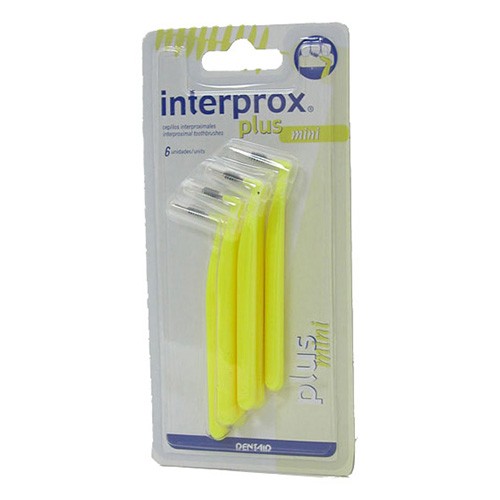CEPILLO INTERPROX PLUS MINI 6 UI. Imagen de CEPILLO INTERPROX PLUS MINI 6 UI.