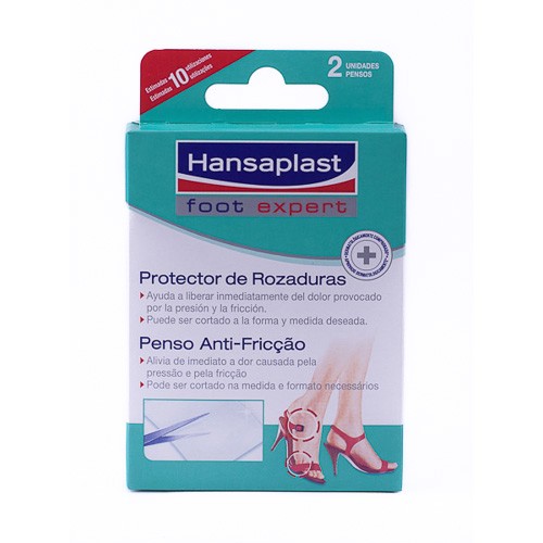 Hansaplast med aposito rozaduras 2 uds Imagen de Hansaplast med aposito rozaduras 2 uds