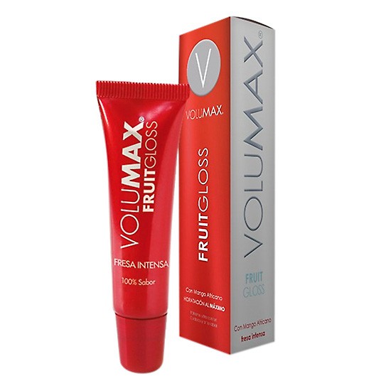 Volumax fruitgloss fresa intensa 7,5ml Imagen de Volumax fruitgloss fresa intensa 7,5ml