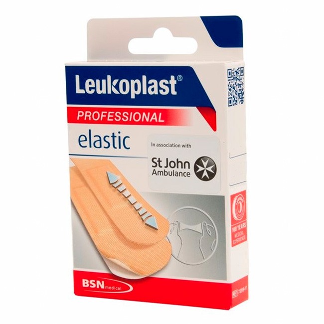 Leukoplast pro elastic 19 cm x 56 cm 10 tiras Imagen de Leukoplast pro elastic 19 cm x 56 cm 10 tiras