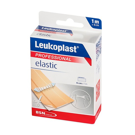 Leukoplast elastic tiras 6 cm x 1 m Imagen de Leukoplast elastic tiras 6 cm x 1 m