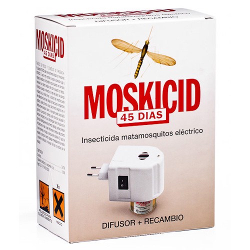MOSKICID 45 DIAS DIFUSOR + RECAMBIO Imagen de MOSKICID 45 DIAS DIFUSOR + RECAMBIO