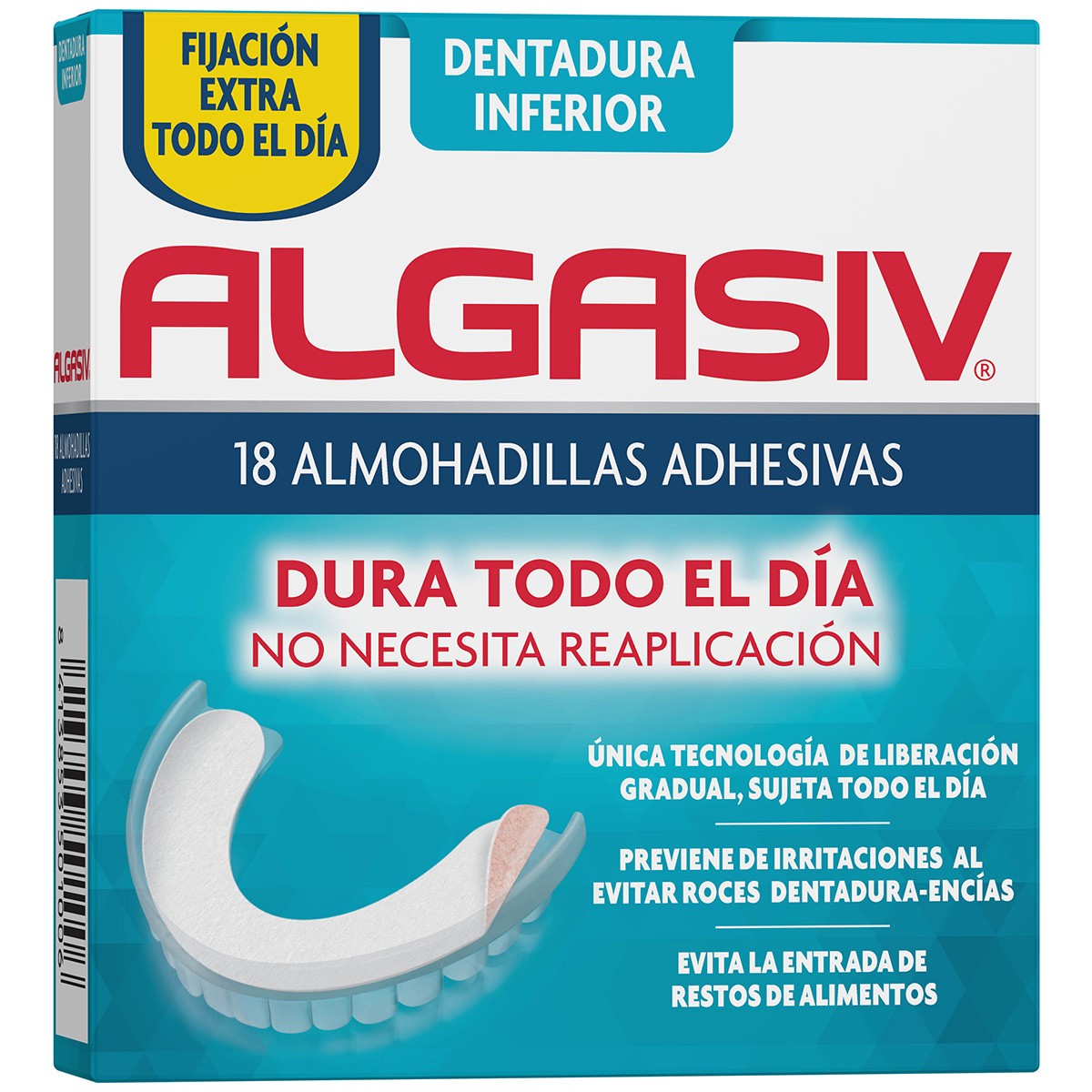 Algasiv almohadilla inferior 18 uds Imagen de Algasiv almohadilla inferior 18 uds