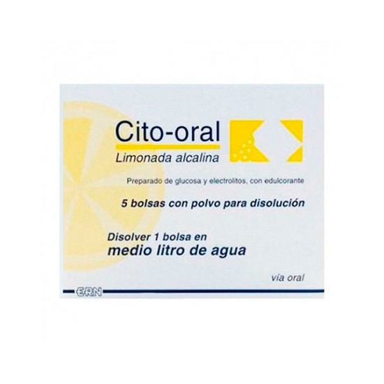 CITO-ORAL LIMONADA ALCALINA 5 BOLSAS Imagen de CITO-ORAL LIMONADA ALCALINA 5 BOLSAS
