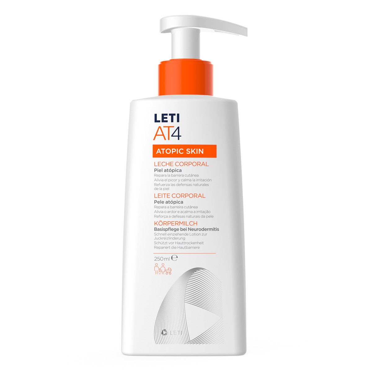 Imagen de Leti AT4 leche corporal 250ml