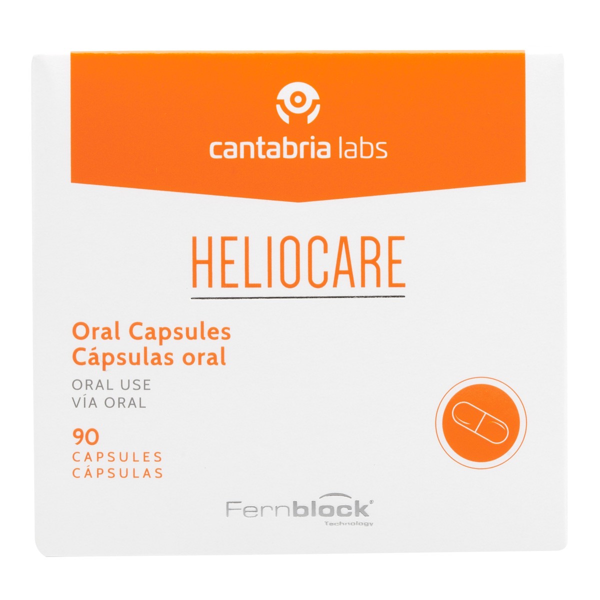 Heliocare oral 90 cápsulas Imagen de Heliocare oral 90 cápsulas