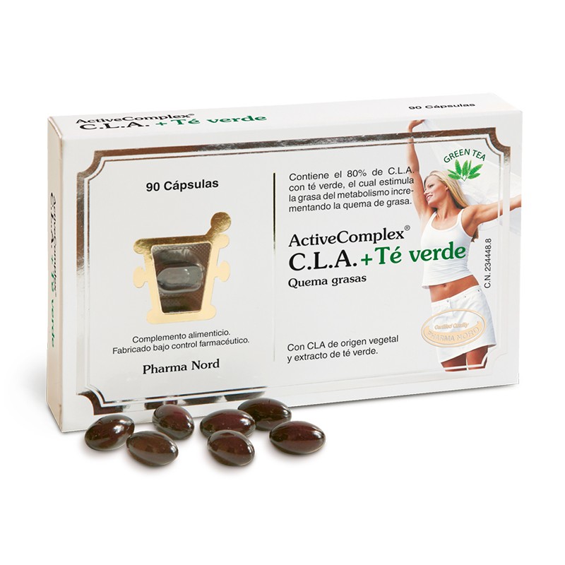 ACTIVE COMPLEX CLA+TE VERDE 90 CAPSULAS Imagen de ACTIVE COMPLEX CLA+TE VERDE 90 CAPSULAS
