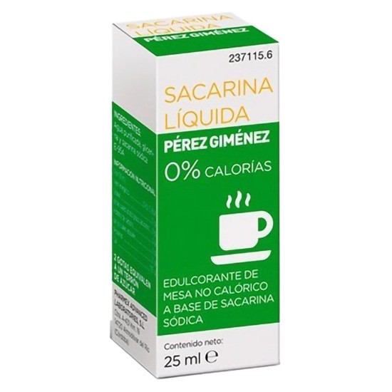 Imagen de Pérez Gimenez sacarina liquida 25ml