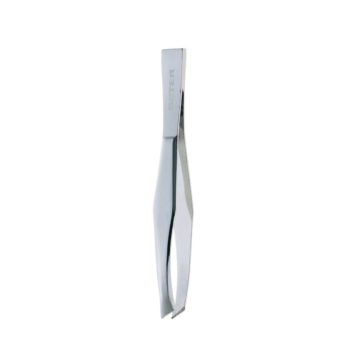 Beter Pinza de depilar punta oblicua cromada 1u Imagen de Beter Pinza de depilar punta oblicua cromada 1u