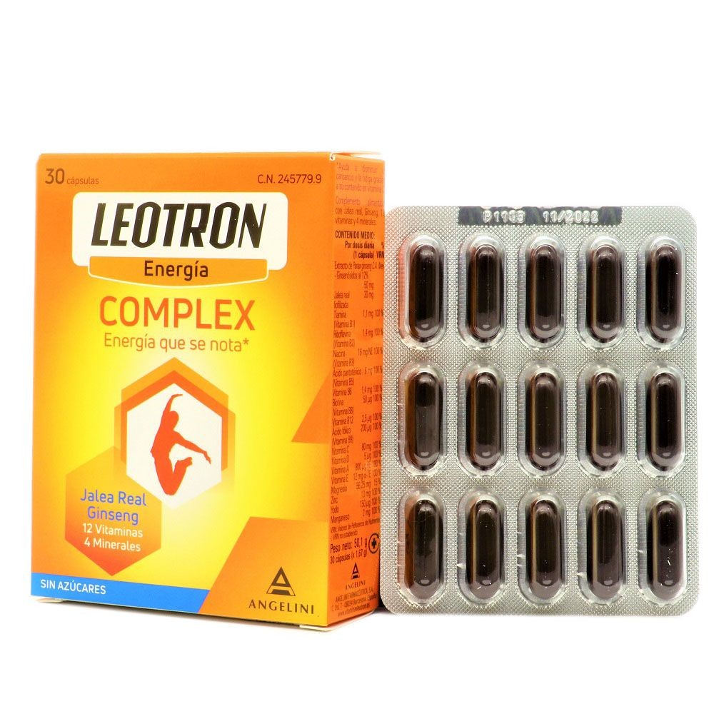 Leotron complex 30 capsulas Imagen de Leotron complex 30 capsulas