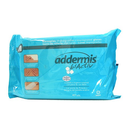 Addermis biactiv manopla corporal 40uds. Imagen de Addermis biactiv manopla corporal 40uds.