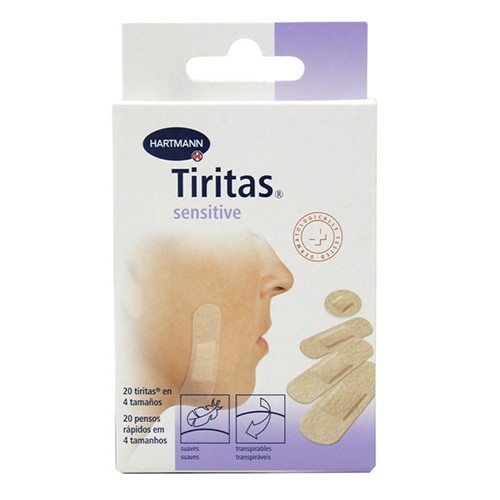 Hartmann tiritas sensitive surtido 20u Imagen de Hartmann tiritas sensitive surtido 20u