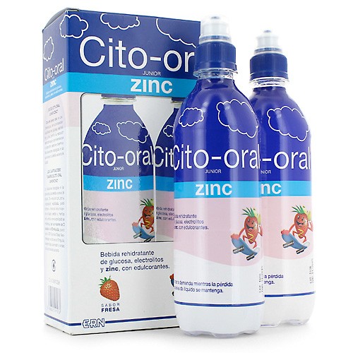 CITO-ORAL JUNIOR ZINC 2X500ML. Imagen de CITO-ORAL JUNIOR ZINC 2X500ML.