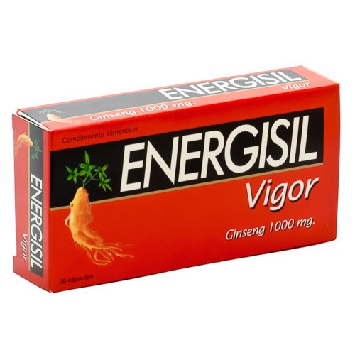 ENERGISIL GINGSENG 1000 MG. 30 CAPS. Imagen de ENERGISIL GINGSENG 1000 MG. 30 CAPS.