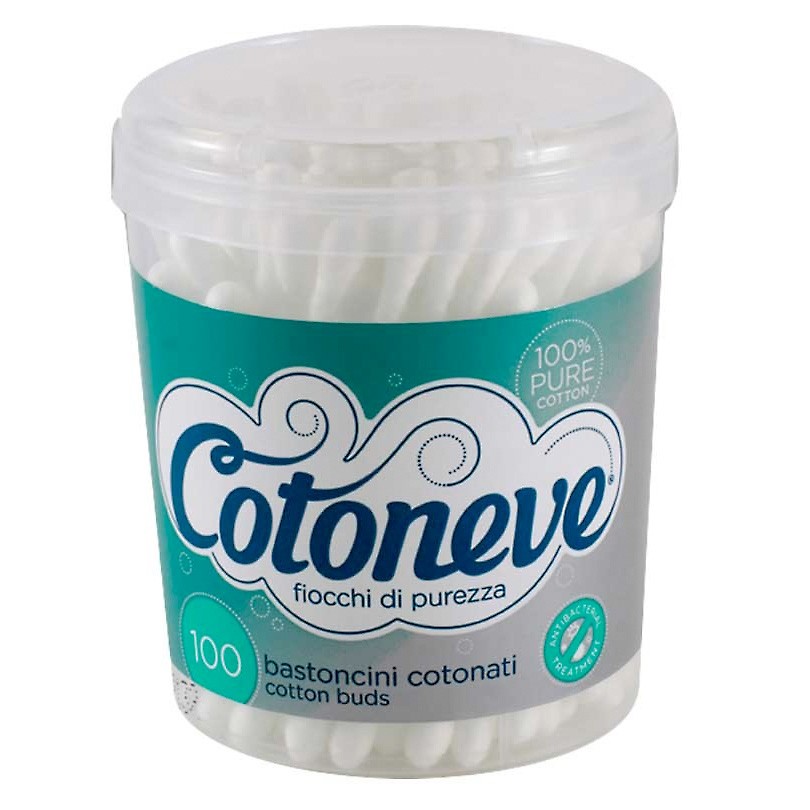 Cotoneve bastoncillos oidos 100uds Imagen de Cotoneve bastoncillos oidos 100uds