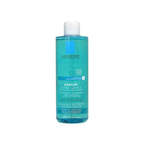 La Roche Posay Kerium Doux champú uso frecuente 400ml Imagen de La Roche Posay Kerium Doux champú uso frecuente 400ml
